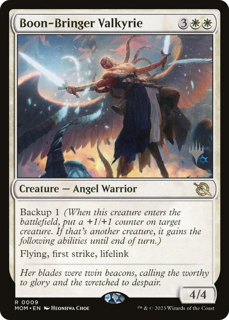 Boon-Bringer Valkyrie — March of the Machine Promos — Magic: The Gathering