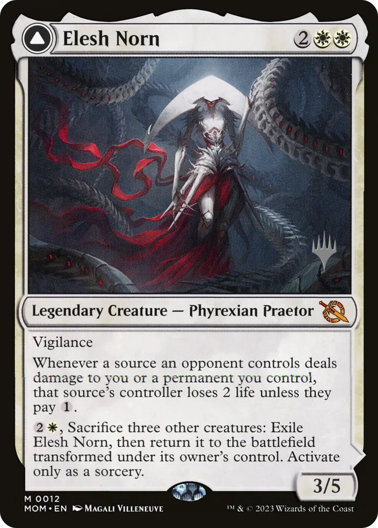 Elesh Norn // The Argent Etchings — March of the Machine Promos — Magic: The Gathering