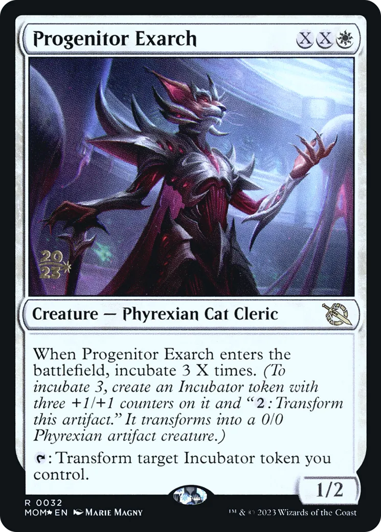 Progenitor Exarch — March of the Machine Promos — Magic: The Gathering