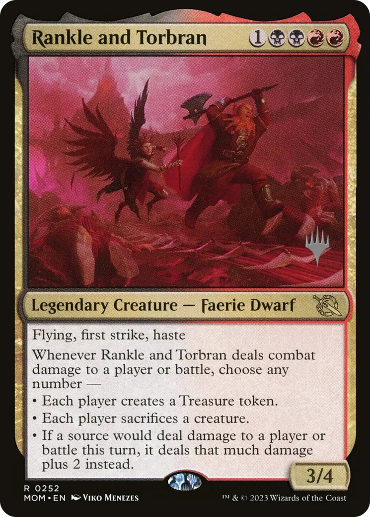 Turlupin et Torbran — March of the Machine Promos — Magic: The Gathering