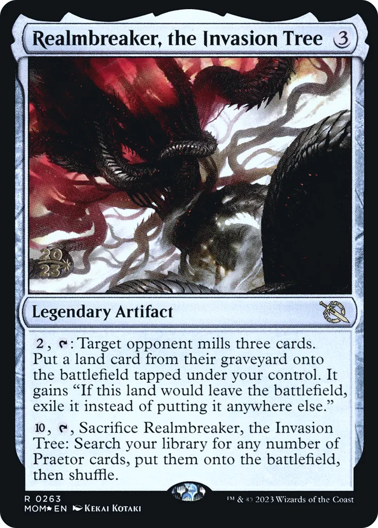 Briseroyaume, l'Arbre d'Invasion — March of the Machine Promos — Magic: The Gathering