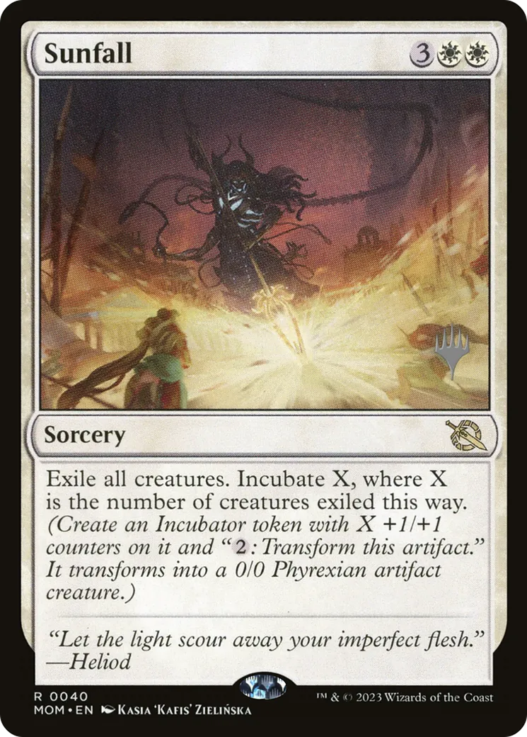 Sunfall — March of the Machine Promos — Magic: The Gathering