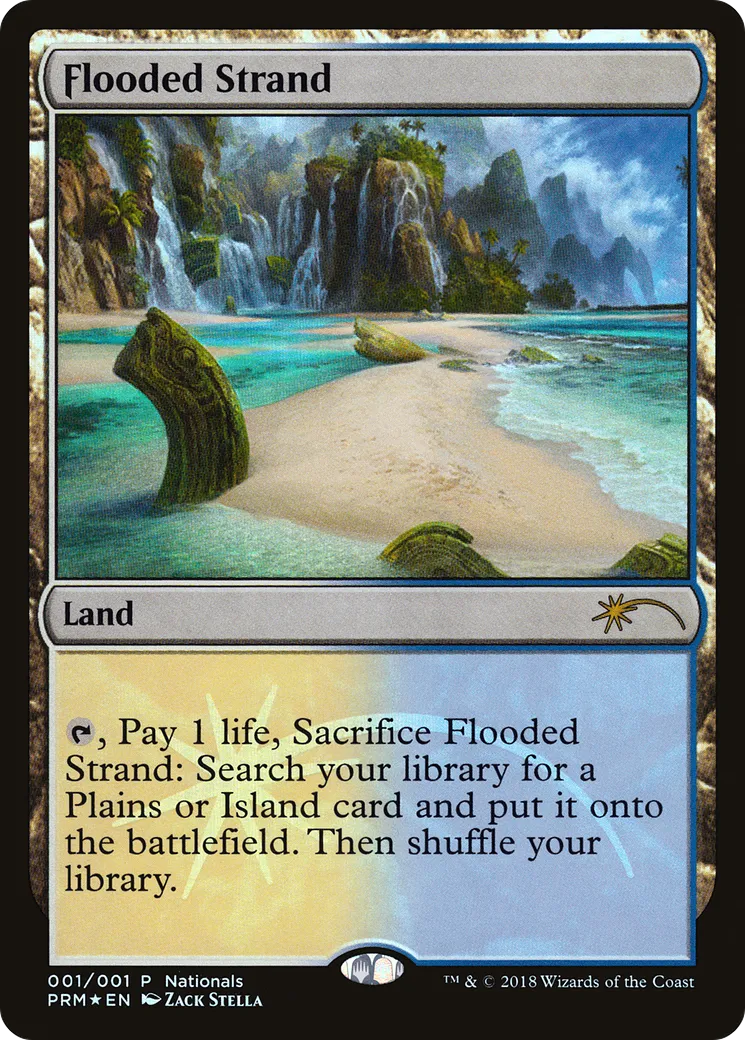 Grève inondée — Nationals Promos — Magic: The Gathering