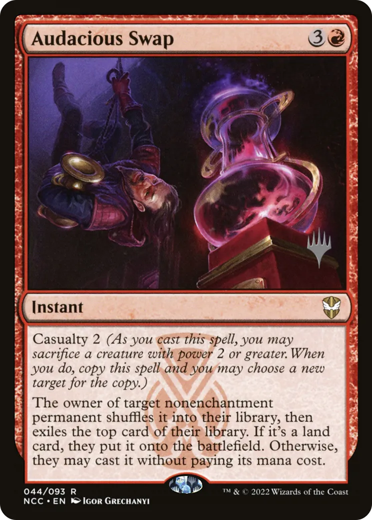 Échange audacieux — New Capenna Commander Promos — Magic: The Gathering