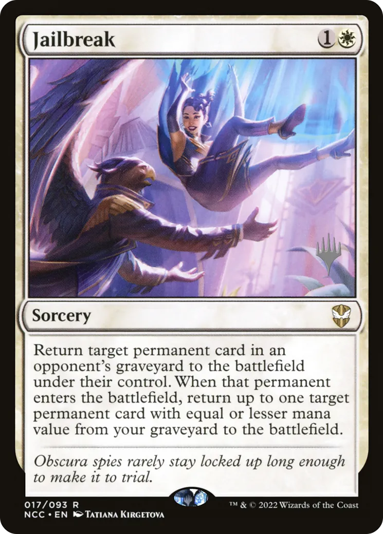 Évasion de prison — New Capenna Commander Promos — Magic: The Gathering