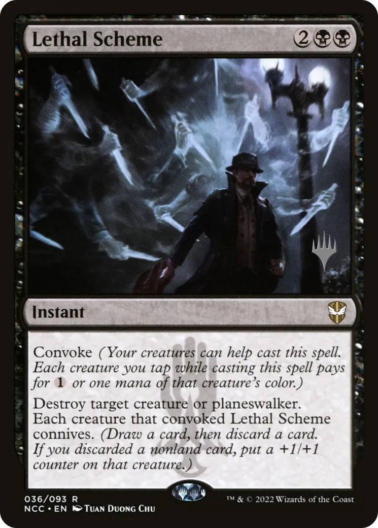 Conspiration mortelle — New Capenna Commander Promos — Magic: The Gathering