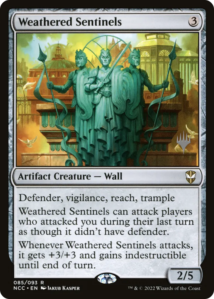 Weathered Sentinels — New Capenna Commander Promos — Magic: The Gathering