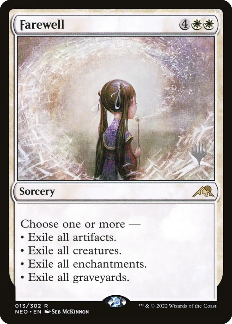 Adieu — Kamigawa: Neon Dynasty Promos — Magic: The Gathering