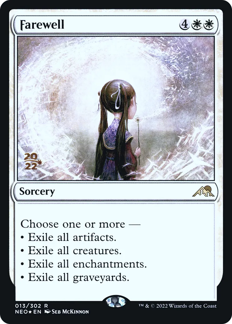 Adieu — Kamigawa: Neon Dynasty Promos — Magic: The Gathering