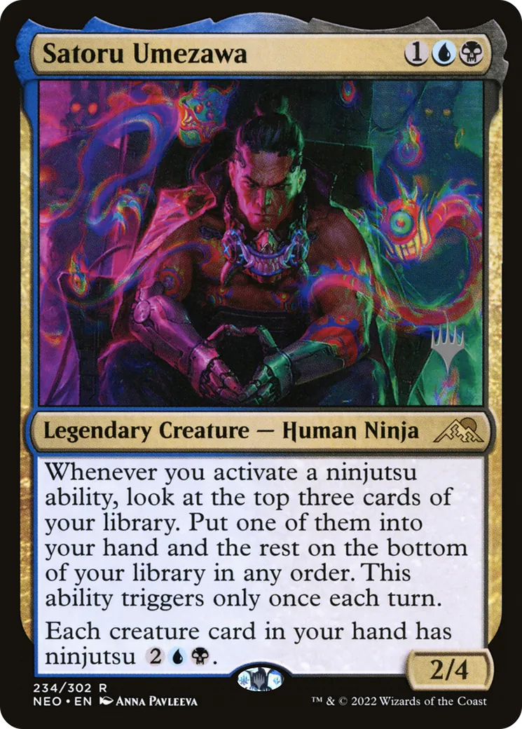 Satoru Umezawa — Kamigawa: Neon Dynasty Promos — Magic: The Gathering