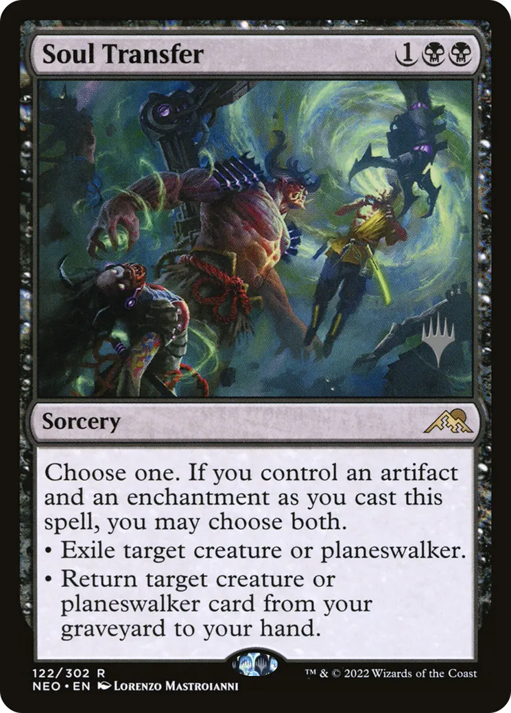 Soul Transfer — Kamigawa: Neon Dynasty Promos — Magic: The Gathering