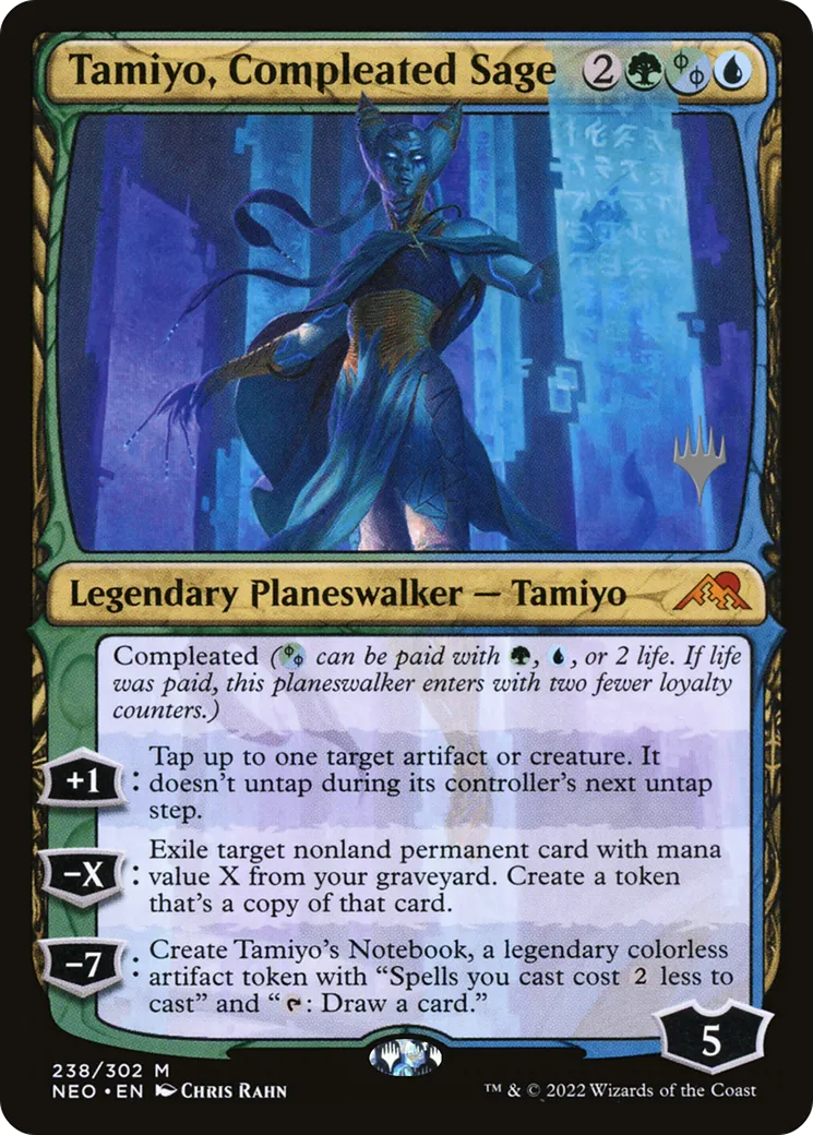 Tamiyo, sage parachevée — Kamigawa: Neon Dynasty Promos — Magic: The Gathering