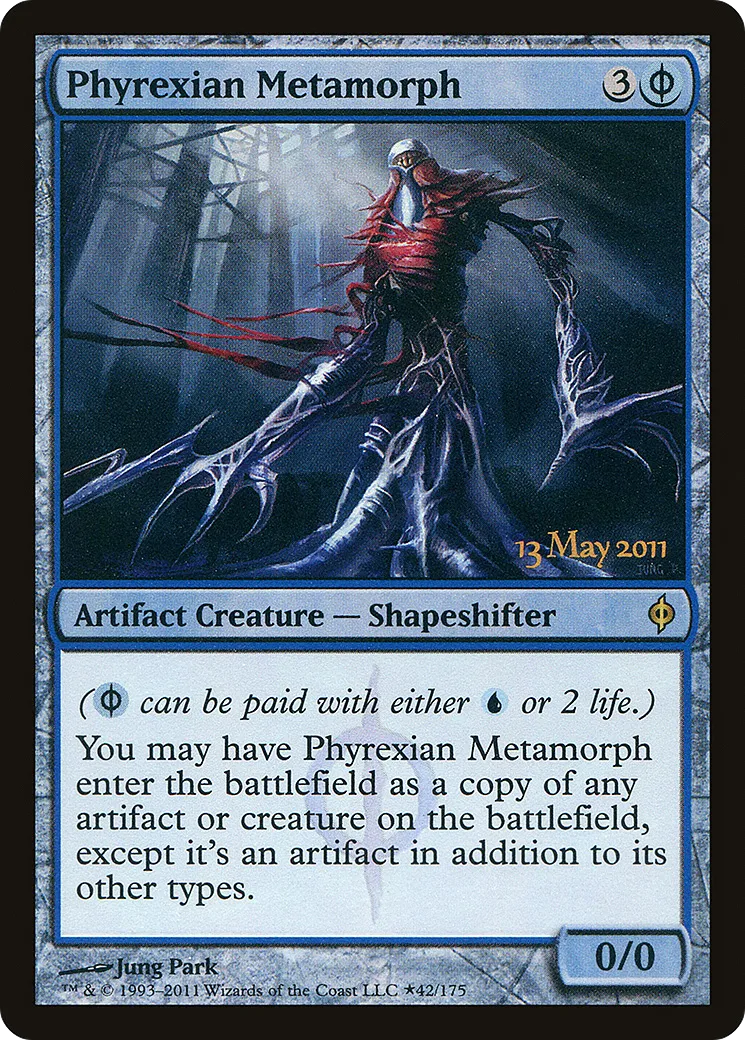 Métamorphe phyrexian — New Phyrexia Promos — Magic: The Gathering