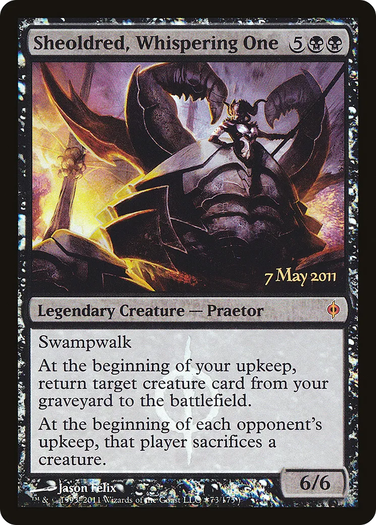 Sheoldred la Susurrante — New Phyrexia Promos — Magic: The Gathering