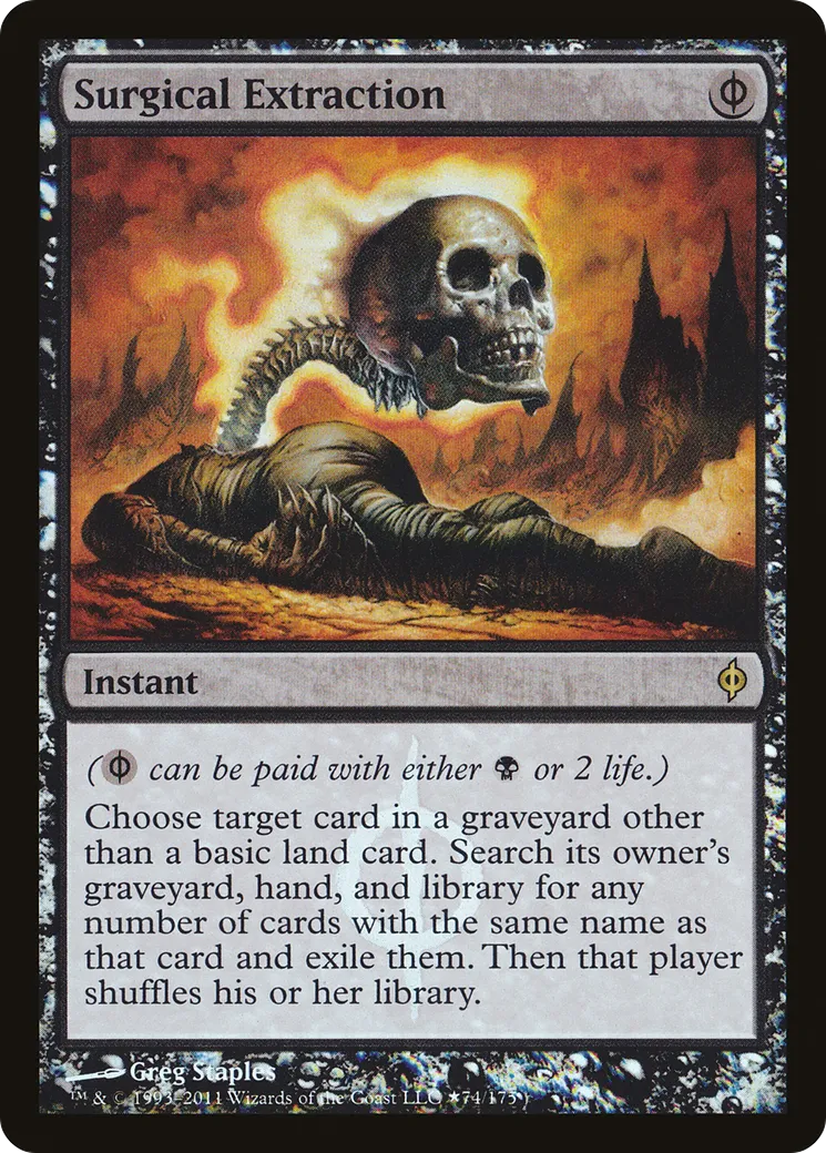 Extraction chirurgicale — New Phyrexia Promos — Magic: The Gathering