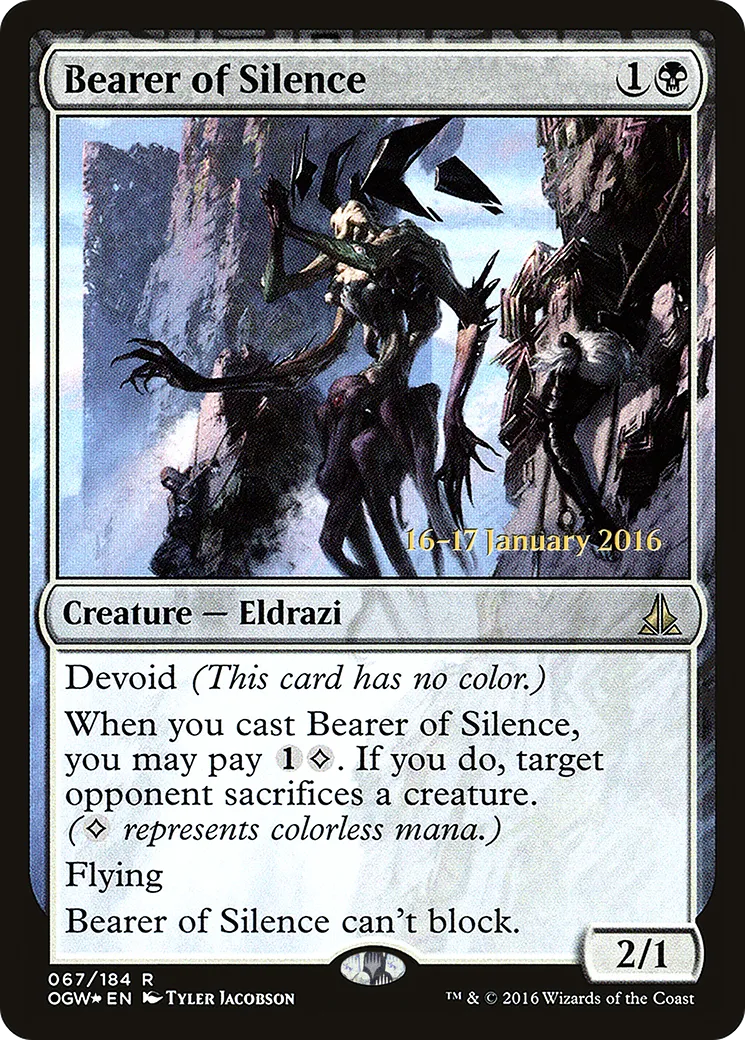 Porteur du silence — Oath of the Gatewatch Promos — Magic: The Gathering