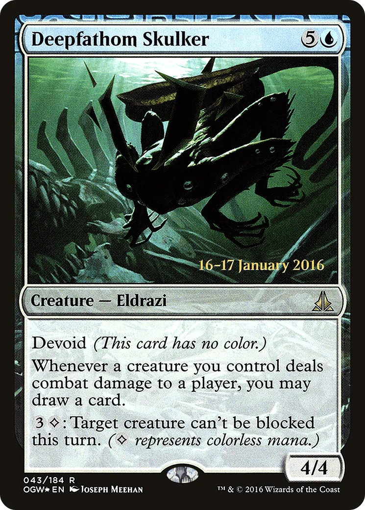 Indolent pélagique — Oath of the Gatewatch Promos — Magic: The Gathering