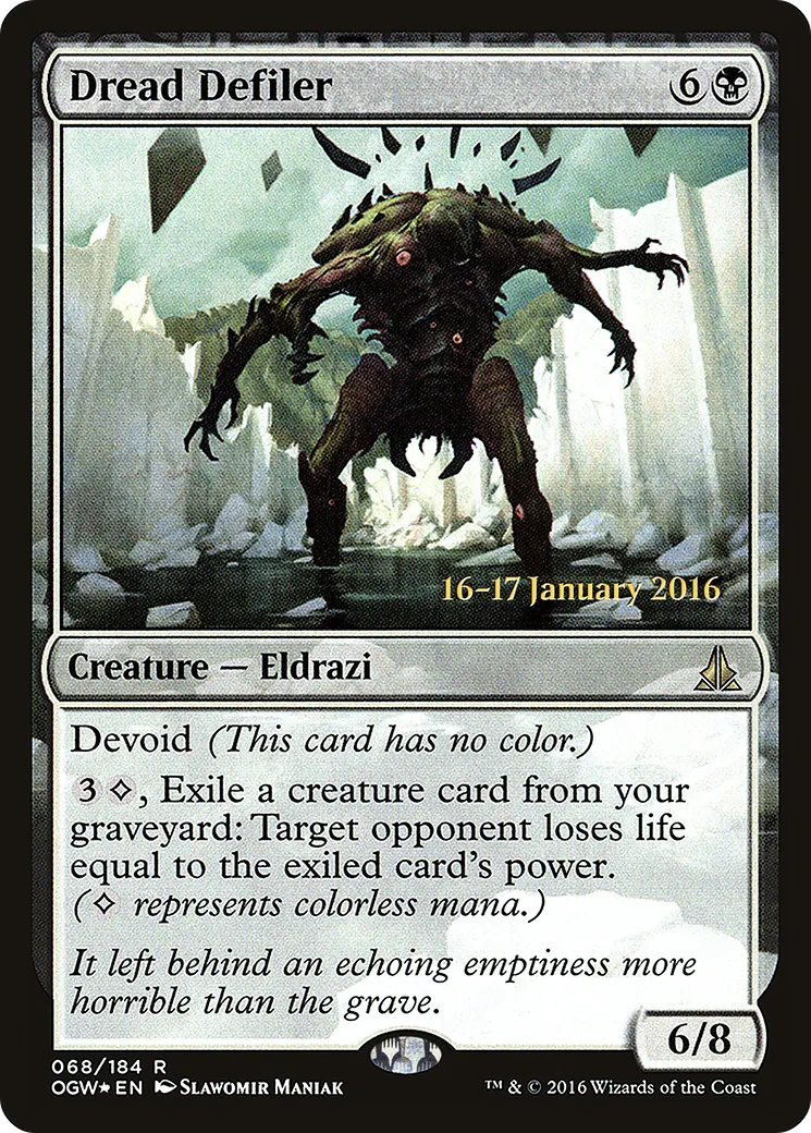 Contaminateur effroyable — Oath of the Gatewatch Promos — Magic: The Gathering