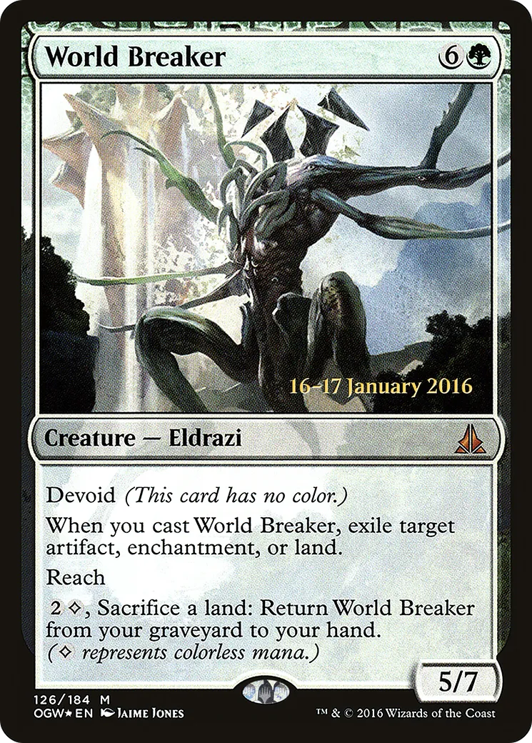 World Breaker — Oath of the Gatewatch Promos — Magic: The Gathering