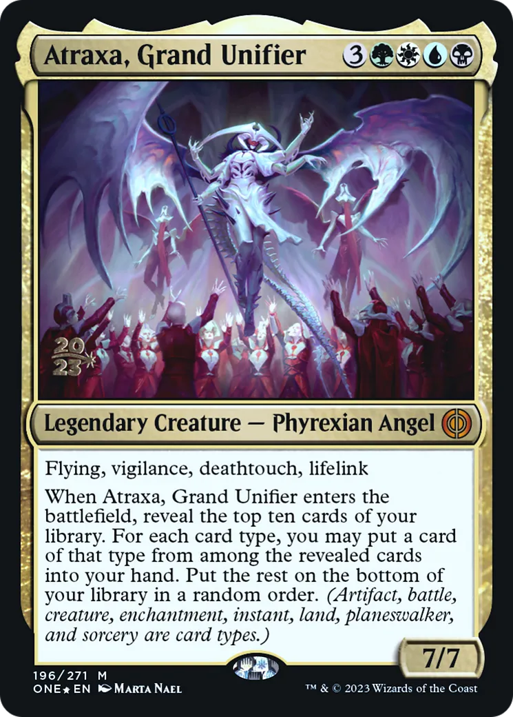 Atraxa, Grand Unifier — Phyrexia: All Will Be One Promos — Magic: The Gathering