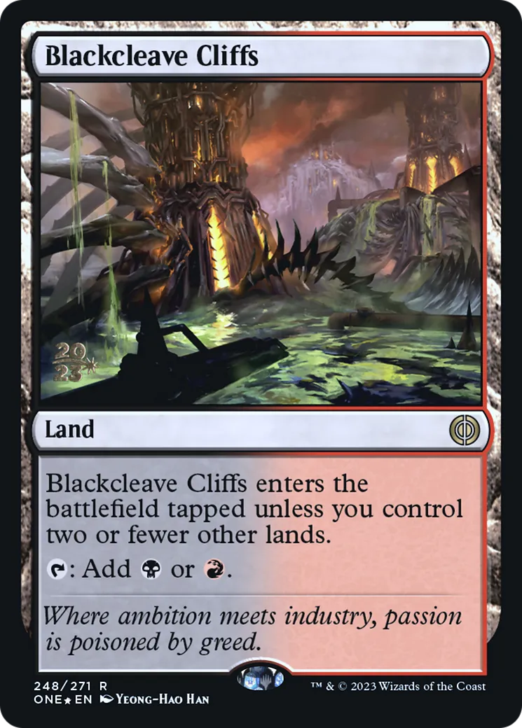 Falaises de Coupenoire — Phyrexia: All Will Be One Promos — Magic: The Gathering