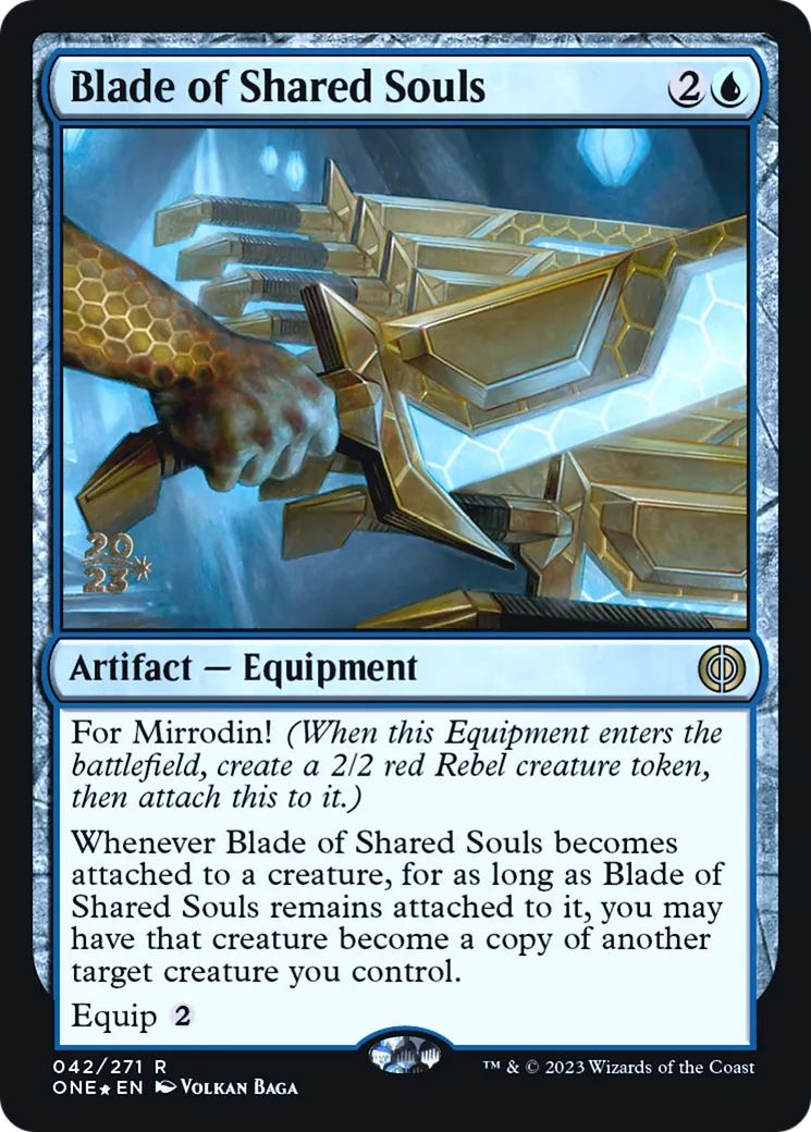 Blade of Shared Souls — Phyrexia: All Will Be One Promos — Magic: The Gathering