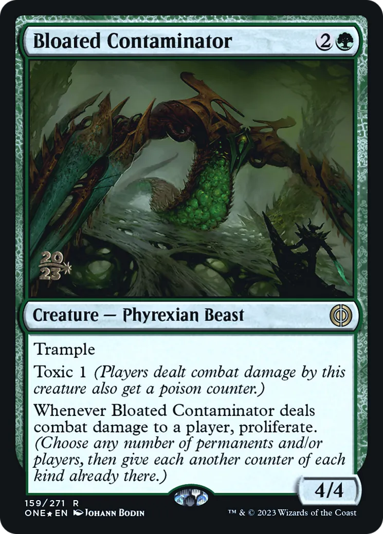 Contaminateur enflé — Phyrexia: All Will Be One Promos — Magic: The Gathering