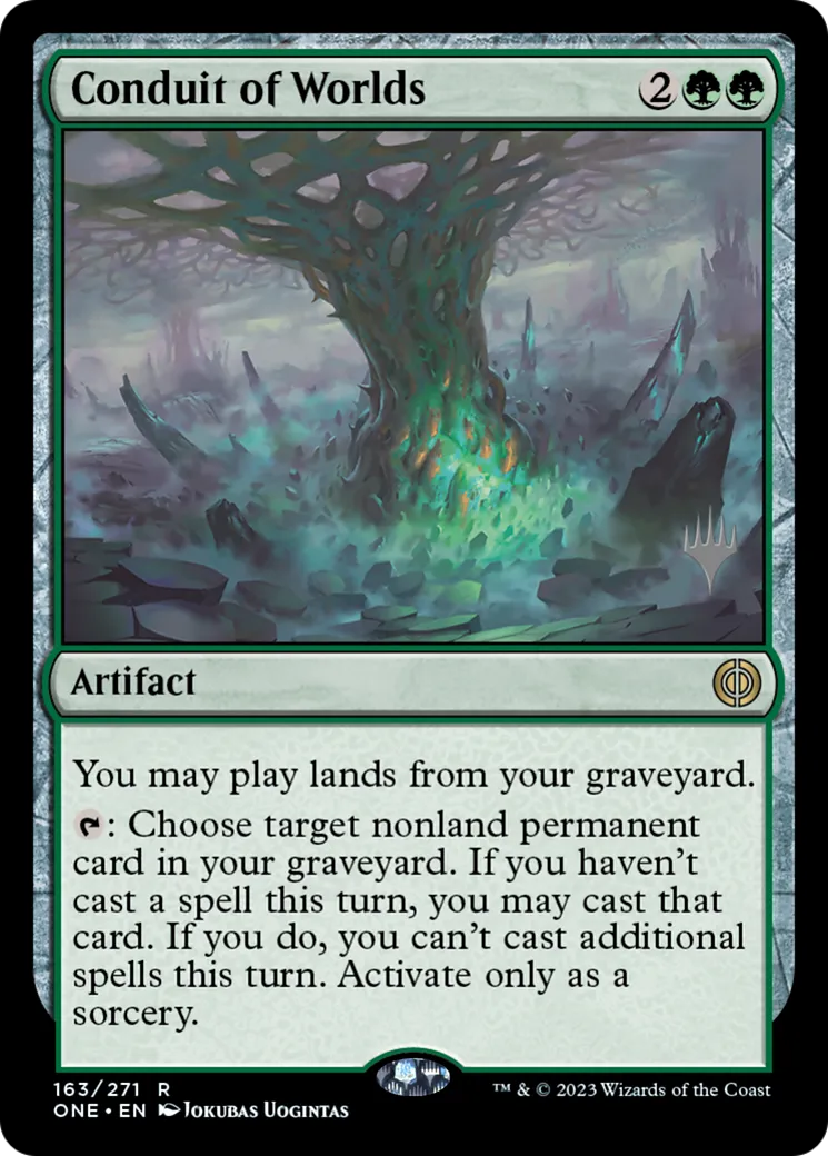 Conduit des mondes — Phyrexia: All Will Be One Promos — Magic: The Gathering