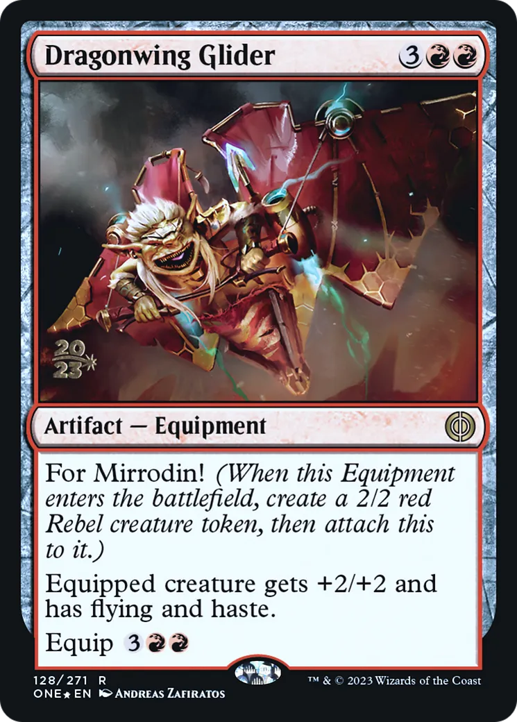 Dragonwing Glider — Phyrexia: All Will Be One Promos — Magic: The Gathering