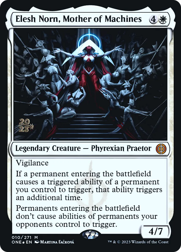 Elesh Norn, Mother of Machines from Phyrexia: All Will Be One Promos - Magic: The Gathering