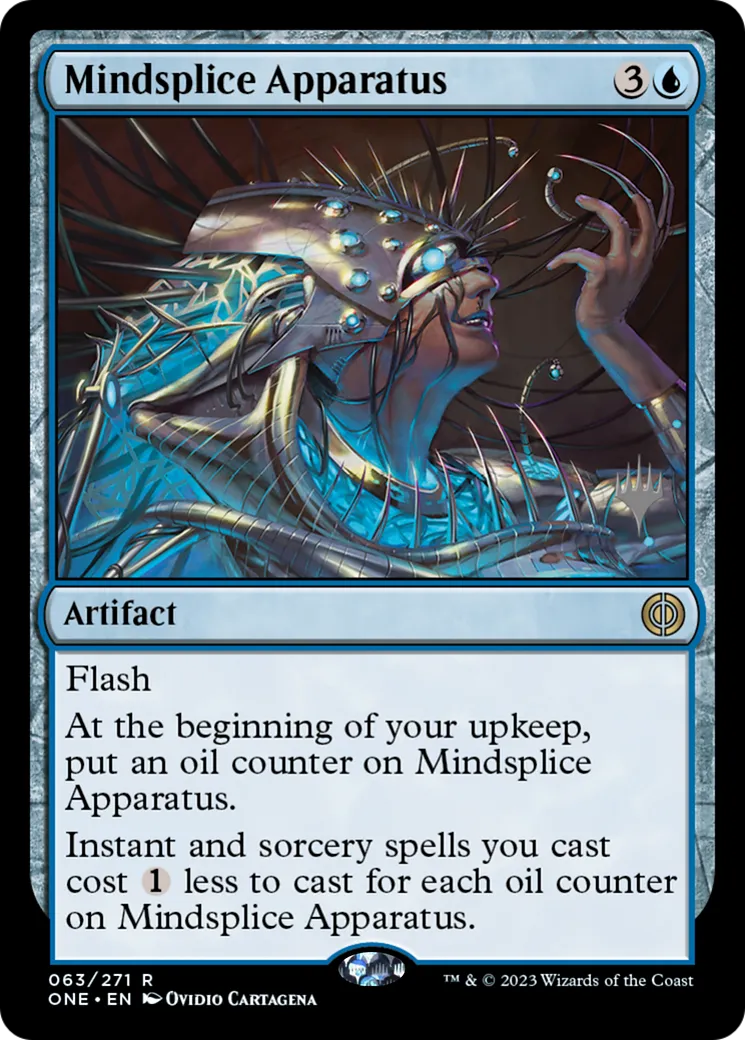Mindsplice Apparatus — Phyrexia: All Will Be One Promos — Magic: The Gathering