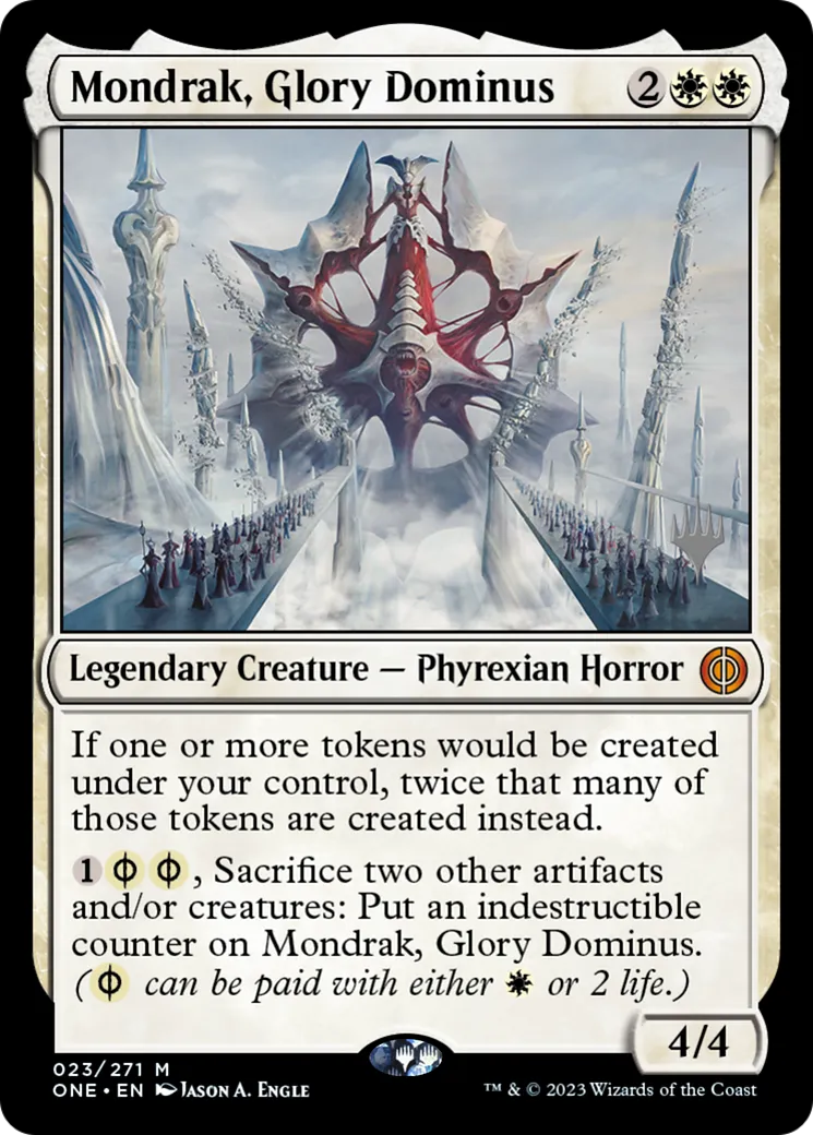 Mondrak, Glory Dominus — Phyrexia: All Will Be One Promos — Magic: The Gathering