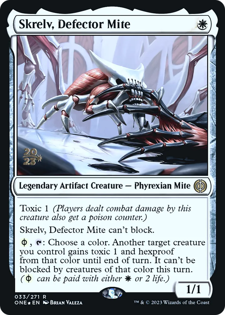 Skrelv, Defector Mite — Phyrexia: All Will Be One Promos — Magic: The Gathering