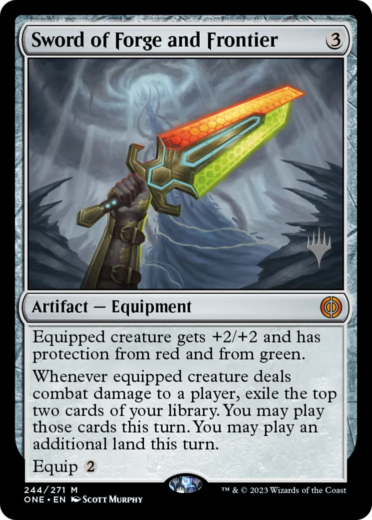 Sword of Forge and Frontier — Phyrexia: All Will Be One Promos — Magic: The Gathering