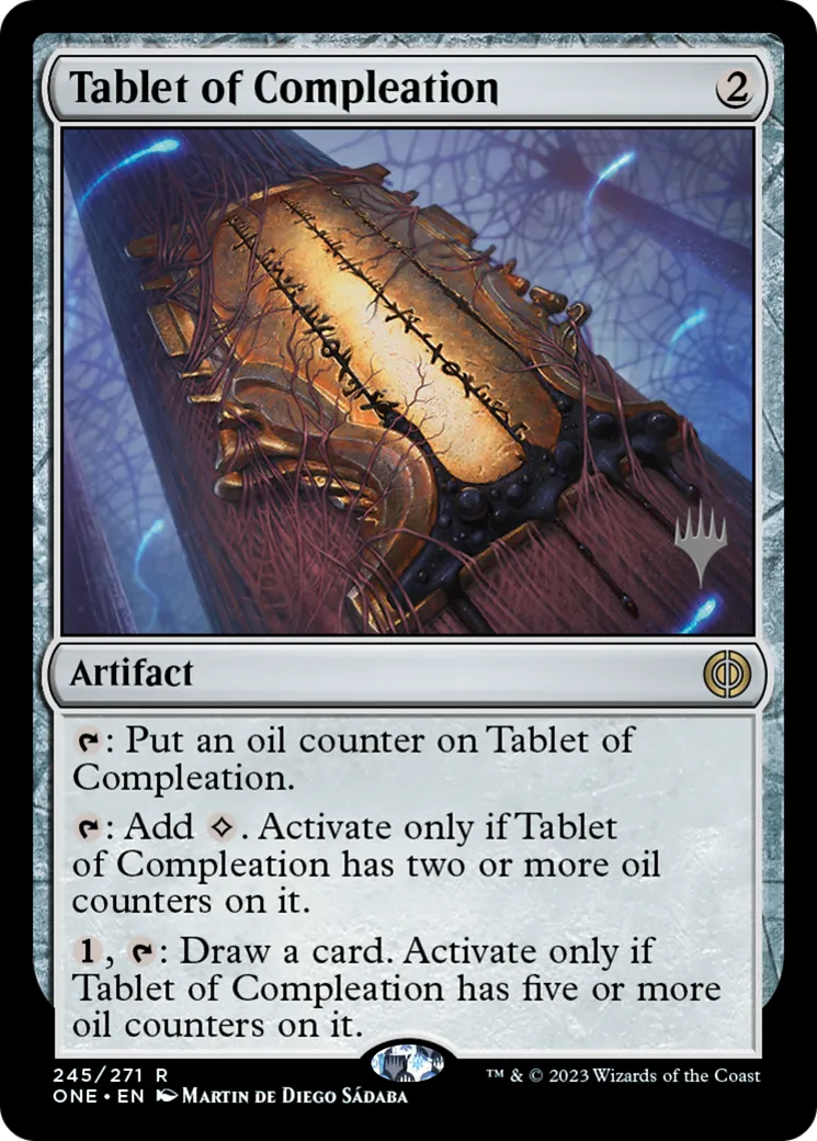 Tablette de parachèvement — Phyrexia: All Will Be One Promos — Magic: The Gathering