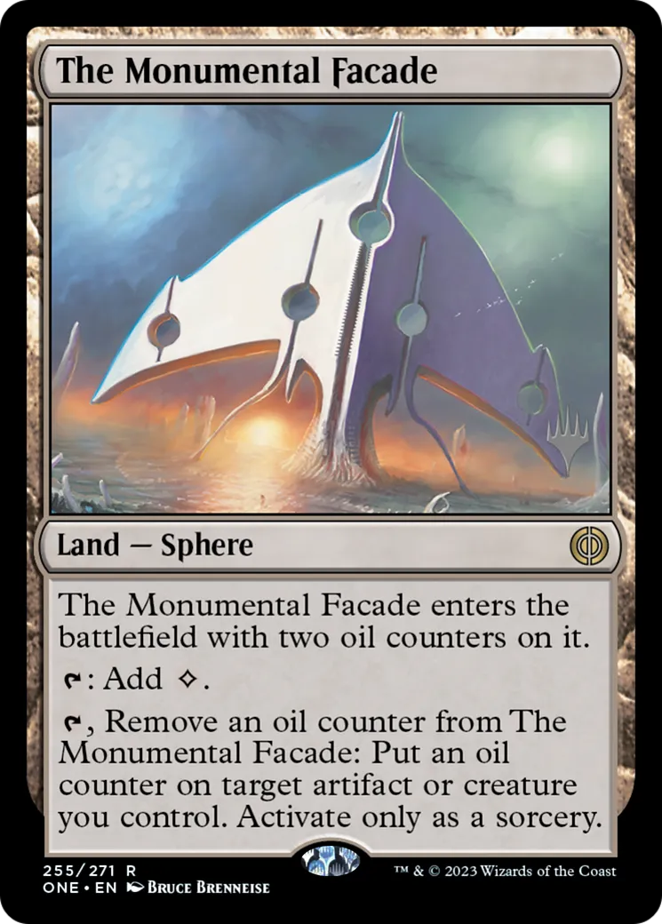 La Façade monumentale — Phyrexia: All Will Be One Promos — Magic: The Gathering