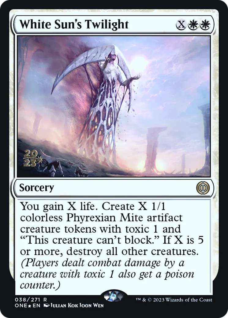 White Sun's Twilight — Phyrexia: All Will Be One Promos — Magic: The Gathering