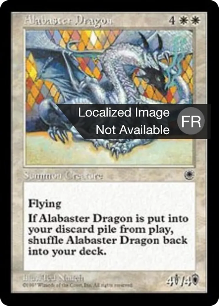 Dragon d'albâtre — Portal — Magic: The Gathering