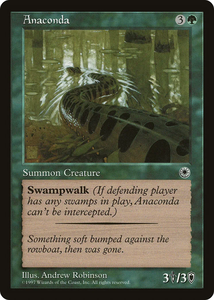 Anaconda — Portal — Magic: The Gathering