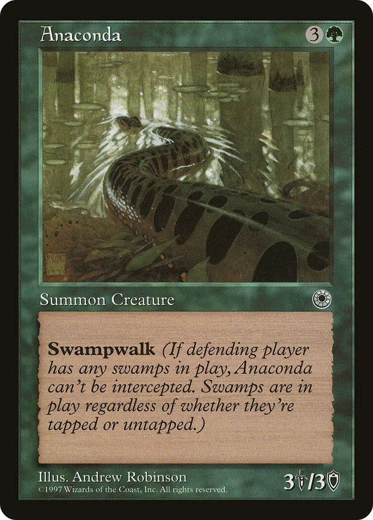 Anaconda — Portal — Magic: The Gathering