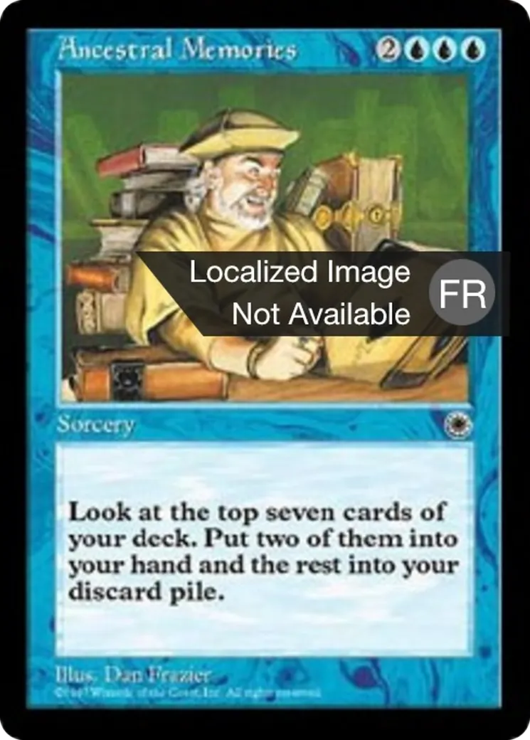 Souvenirs ancestraux — Portal — Magic: The Gathering