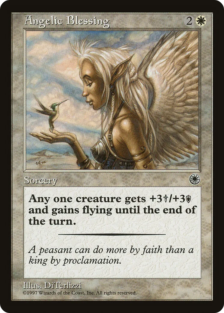 Angelic Blessing — Portal — Magic: The Gathering