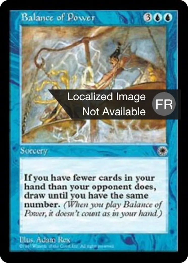 Équilibre du pouvoir — Portal — Magic: The Gathering