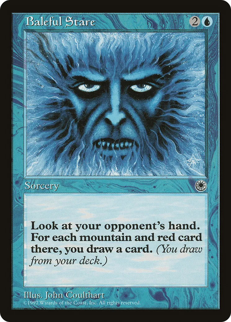Baleful Stare — Portal — Magic: The Gathering