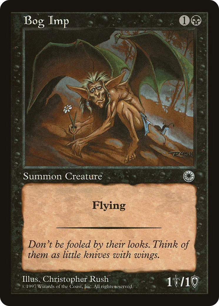 Bog Imp — Portal — Magic: The Gathering