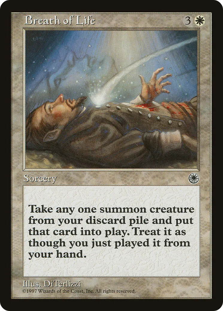 Breath of Life from Portal - Magic: The Gathering