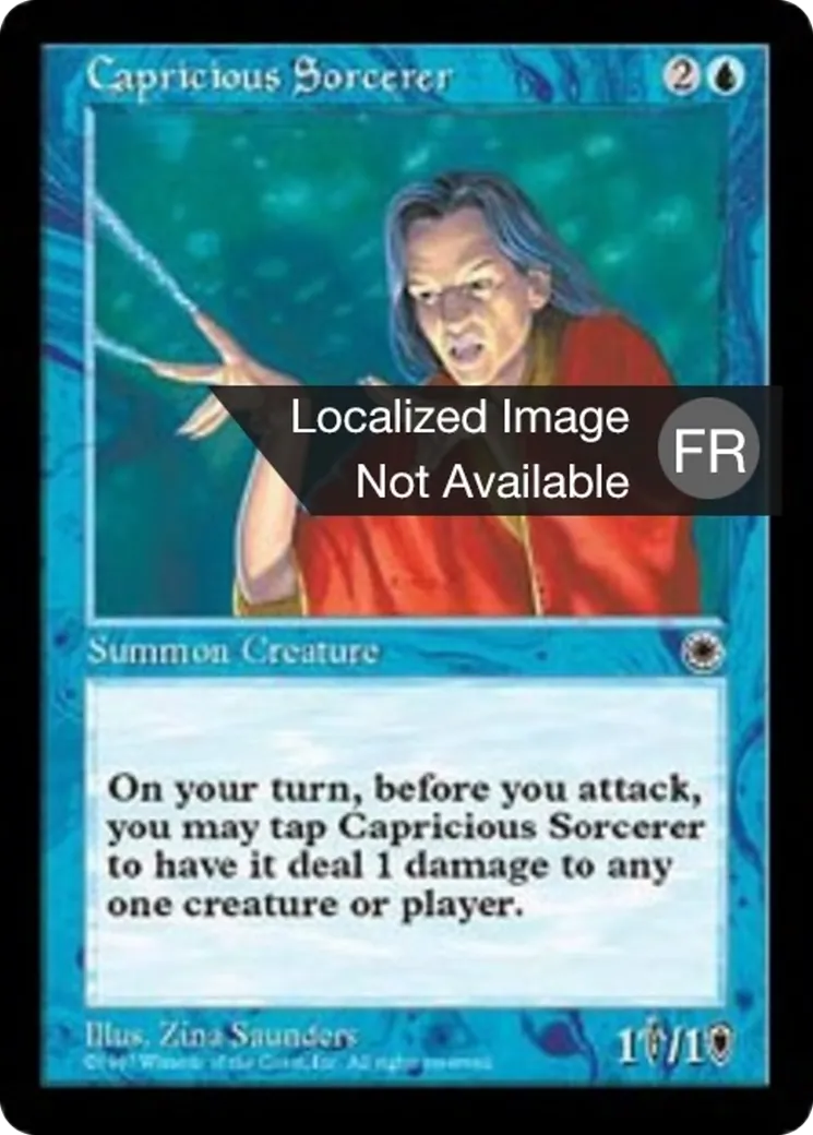 Sorcière capricieuse — Portal — Magic: The Gathering