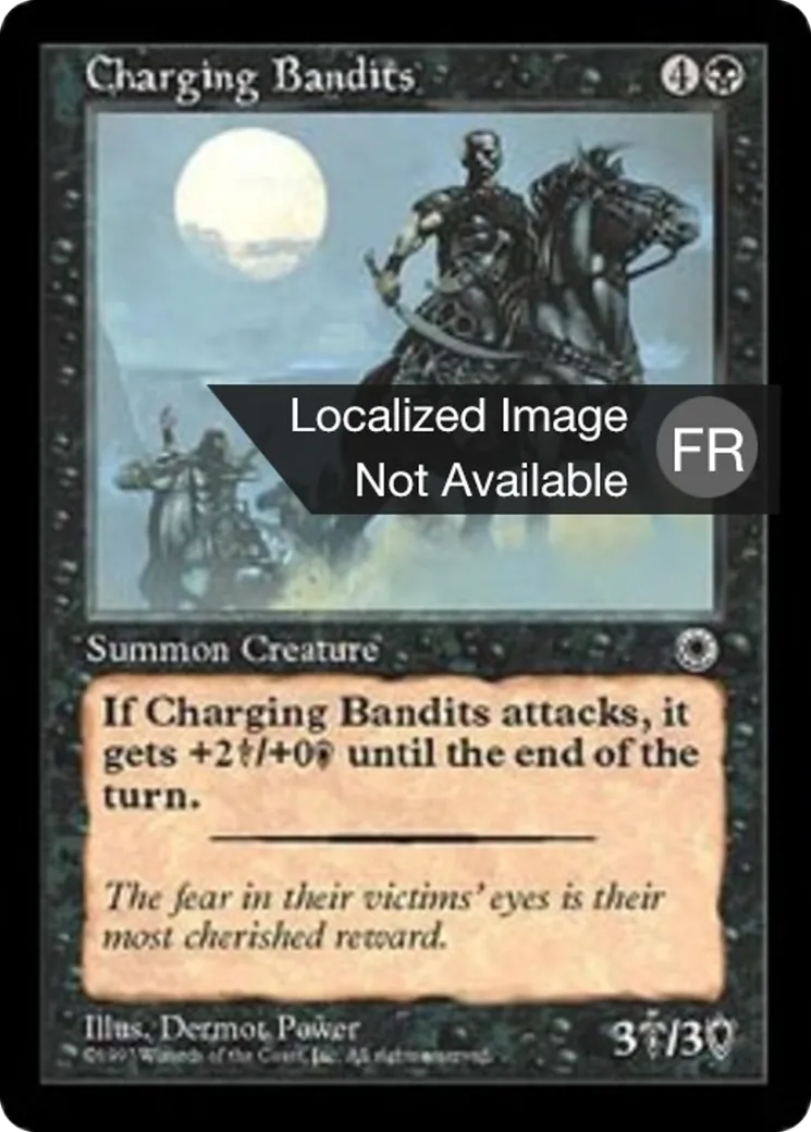 Bandit fougueux — Portal — Magic: The Gathering