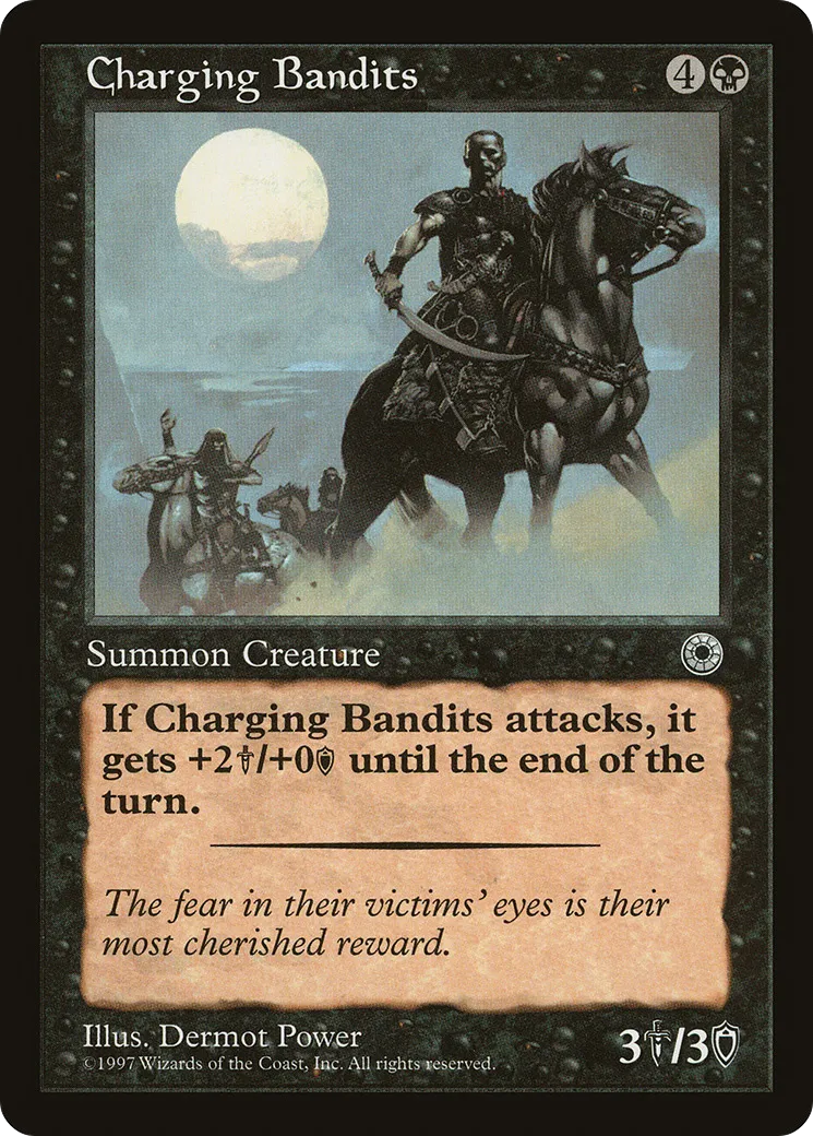 Charging Bandits — Portal — Magic: The Gathering