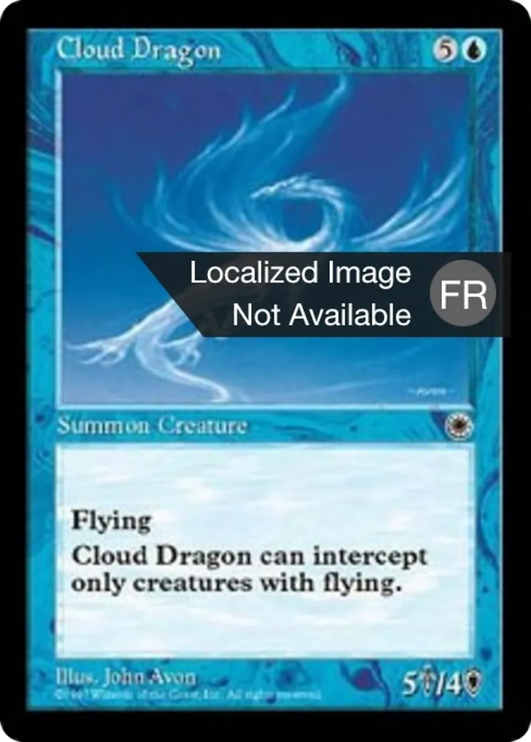 Dragon des nuages — Portal — Magic: The Gathering